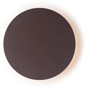 Απλίκα Τοίχου LED Aca Eclipse ZM1715LEDWDL D.Brown Leather