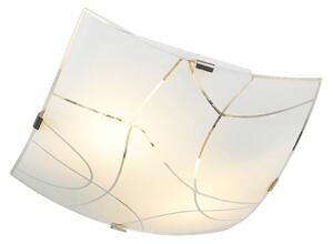 Φωτιστικό Πλαφονιέρα Aca Locris DL187I White