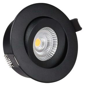 Antidark - Downlight Σποτ 7W 3000K Tilt Μαύρο Antidark