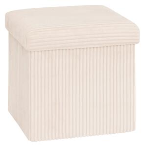 Σκαμπό Με Αποθηκευτικό Χώρο (38x38x38) A-S Arum Ivory 207381A