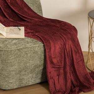 Κουβέρτα Καναπέ Fleece (130x180) A-S Ollis Red 156047T