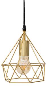 Φωτιστικό Οροφής Μονόφωτο A-S Ida Gold 157859B