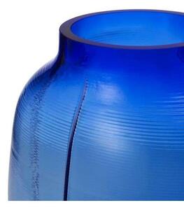 Normann Copenhagen - Step Vase H23 Blue Normann Copenhagen