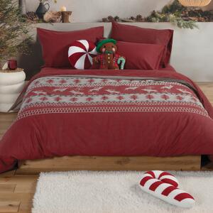 Φανελένια Σεντόνια Υπέρδιπλα (Σετ) Nef-Nef Homeware Flannel Tinsel
