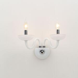 Απλίκα Τοίχου Aca Lunaria BLK82182WWC White