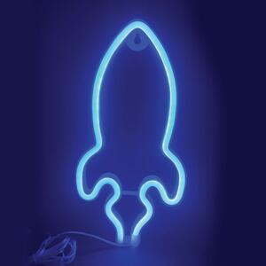 Διακοσμητικό Φωτιστικό Τοίχου LED Aca Rocket X04876320 Blue