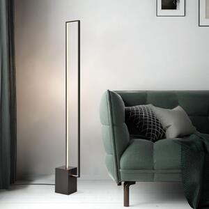 Φωτιστικό Δαπέδου LED Aca Aelia PN30LEDFBK Black Matt