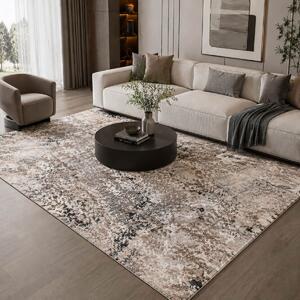 Χαλί (200x290) Polcarpet Estia 4871 Black/Beige