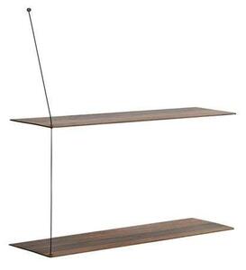 Woud - Stedge Shelf L80 Smoked Oak Woud