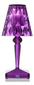 Kartell - Battery Επιτραπέζιο φωτιστικό Plum Kartell