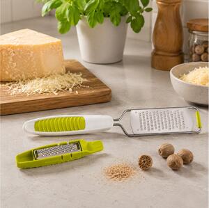 Τρίφτης χειρός 2 σε 1 Tomorrow's Kitchen - Λευκό/Πράσινο