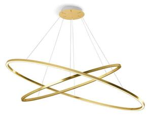 Nemo Lighting - Ellisse Double Pendant Painted Gold Nemo Lighting