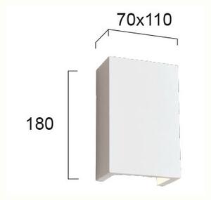 Απλίκα Τοίχου Viokef Rectangle 4097100