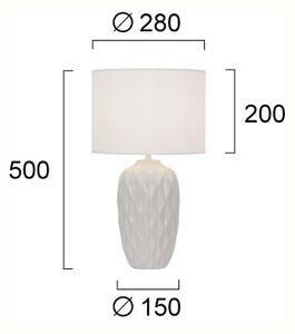 Πορτατίφ Viokef Pineapple White 4296100