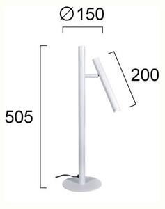 Πορτατίφ LED Viokef Corso White 4294200