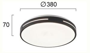 Φωτιστικό Πλαφονιέρα LED Viokef Alexia Black 4287701