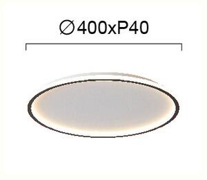 Φωτιστικό Πλαφονιέρα LED Viokef Arla Black 4266501