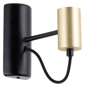 Lindby - Prospa Φωτιστικό τοίχου Black/Brass Lindby