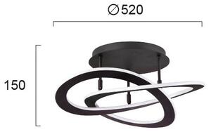 Φωτιστικό Πλαφονιέρα LED Viokef Charlie 4235700