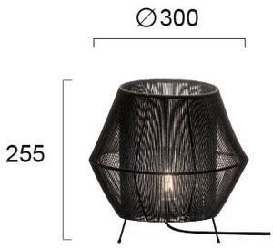Πορτατίφ Viokef Zaira Black 4214201