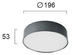 Φωτιστικό Πλαφονιέρα LED Viokef Jaxon Black 4183301