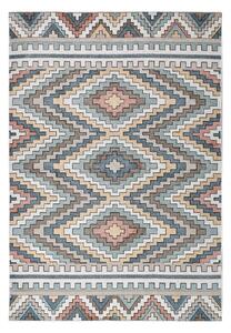 Χαλί All Season (160x230) Polcarpet Bohem Burano 9680A Cream Mavi