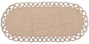 Οβάλ Χαλί Διαδρόμου (70x160) Silk Fashion 1911-20 Beige