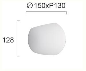 Απλίκα Τοίχου Viokef Sarra White 4290200