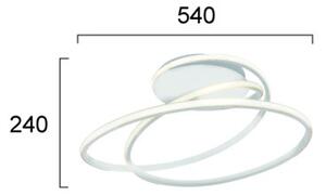Φωτιστικό Πλαφονιέρα LED Viokef Mily White 4301500