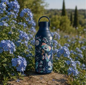 Μπουκάλι Θερμός Series 2 Liberty Chilly's με χωρητικότητα 500ml και διατήρηση θερμοκρασίας 12h ζεστό / 24h κρύο - Mabelle Whale