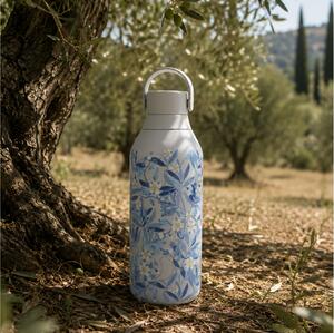 Μπουκάλι Θερμός Series 2 Liberty Chilly's με χωρητικότητα 500ml και διατήρηση θερμοκρασίας 12h ζεστό / 24h κρύο - Brighton Blossom