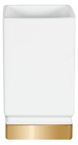 Ποτηροθήκη Μπάνιου Spirella 03196.003 Roma White/Gold