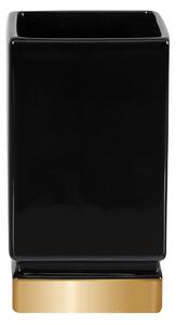 Ποτηροθήκη Μπάνιου Spirella 03196.004 Roma Black/Gold