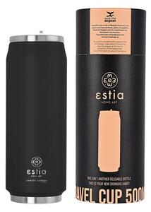 Ποτήρι Θερμός 500ml Estia Save The Aegean Midnight Black 01-7843