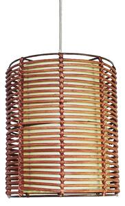 Φωτιστικό Οροφής Μονόφωτο Aca W19171BB Bamboo/Natural