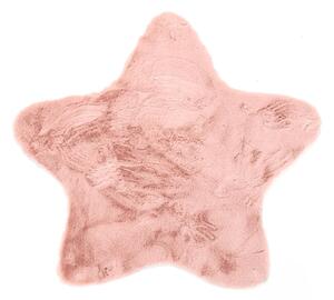 Παιδικό Χαλί Γούνινο (100x100) Royal Carpet Bunny Kids Star Pink