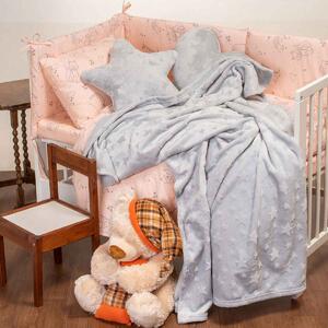 Κουβέρτα Fleece Μονή (160x220) Melinen Starito Silver