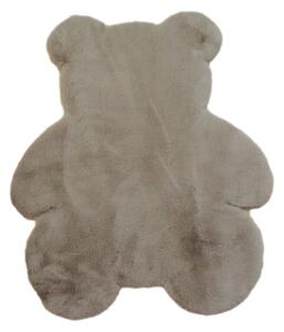 Παιδικό Χαλί Γούνινο (90x110) New Plan Puffy FC5 Bear Taupe