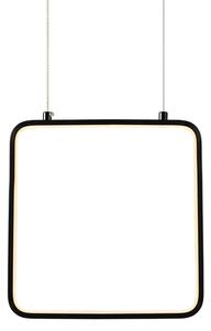 Φωτιστικό Οροφής Μονόφωτο LED Aca Symetria V30LEDP22BK Black