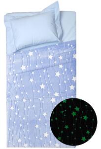 Φωσφοριζέ Κουβέρτα Fleece Μονή (150x220) Viopros Αστέρ
