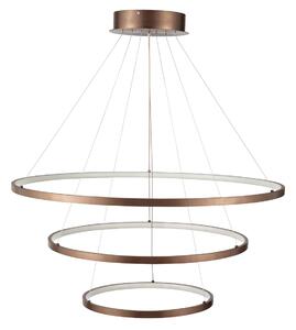 Φωτιστικό Οροφής LED Dimmable Homelighting Morelli 77-8131 Coffee