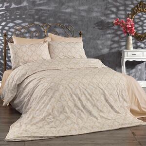 Παπλωματοθήκη Υπέρδιπλη (220x240) Dimcol Οφηλία 275 Beige