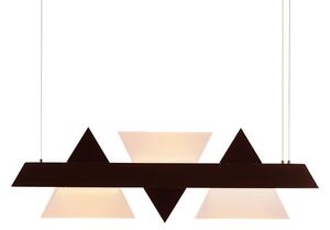 Φωτιστικό Οροφής LED Aca Armstrong DCR39215 Black/Clear