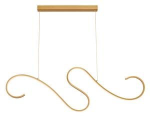 Φωτιστικό Οροφής LED Aca Calista YL1809LEDPGD Gold