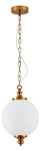 Φωτιστικό Οροφής Μονόφωτο Homelighting Locke 77-8218 Brass