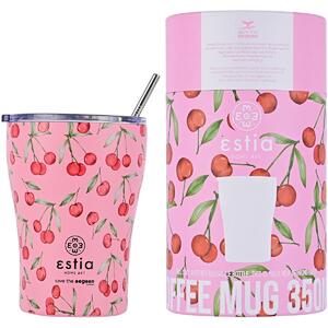 Ποτήρι Θερμός 350ml Estia Save The Aegean Cherry Rose 01-16876