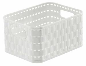 Καλάθι Αποθήκευσης 18lt Rotho Country White 06936.002