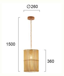 Φωτιστικό Οροφής Μονόφωτο Viokef Leta 4228100