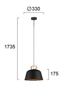 Φωτιστικό Οροφής Μονόφωτο Viokef Clip Black 4266801