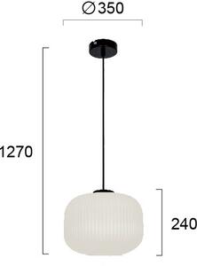 Φωτιστικό Οροφής Μονόφωτο Viokef Astor White 4253000